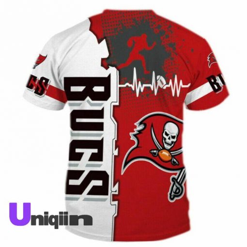 Tampa Bay Buccaneers Summer T Shirt Casual Tee Tops V37