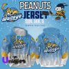 Toledo Walleye x Peanuts Night Limited Edition Custom Lace up Hoodie