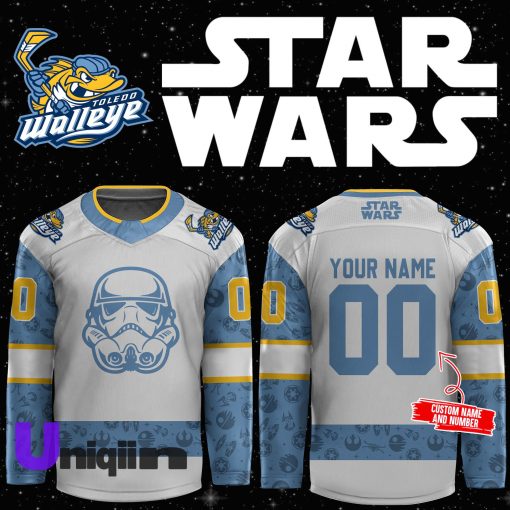 Toledo Walleye x STAR WARS NIGHT Custom Jersey