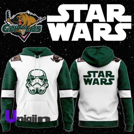 Utah Grizzlies x Star Wars Night Personalized 2024 Hoodie