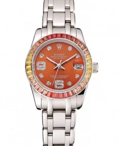 Rolex Datejust 33mm Orange Dial REP016821