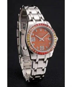 Rolex Datejust 33mm Orange Dial REP016821 3