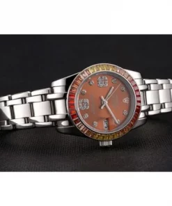 Rolex Datejust 33mm Orange Dial REP016821 4