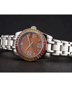 Rolex Datejust 33mm Orange Dial REP016821 5