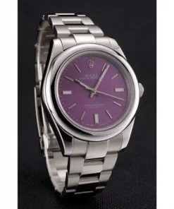 Rolex Oyster Perpetual Date 41mm Purple Dial REP016834 3