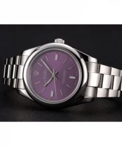 Rolex Oyster Perpetual Date 41mm Purple Dial REP016834 4