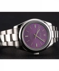 Rolex Oyster Perpetual Date 41mm Purple Dial REP016834 5