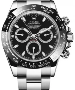 Superclone Rolex Daytona “Reverse Panda” Black Dial 116500LN